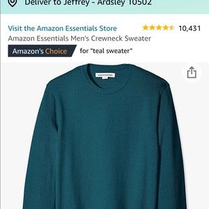 Beautiful blue sweater